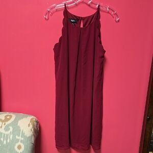 Bobeau Women's Burgundy Dress